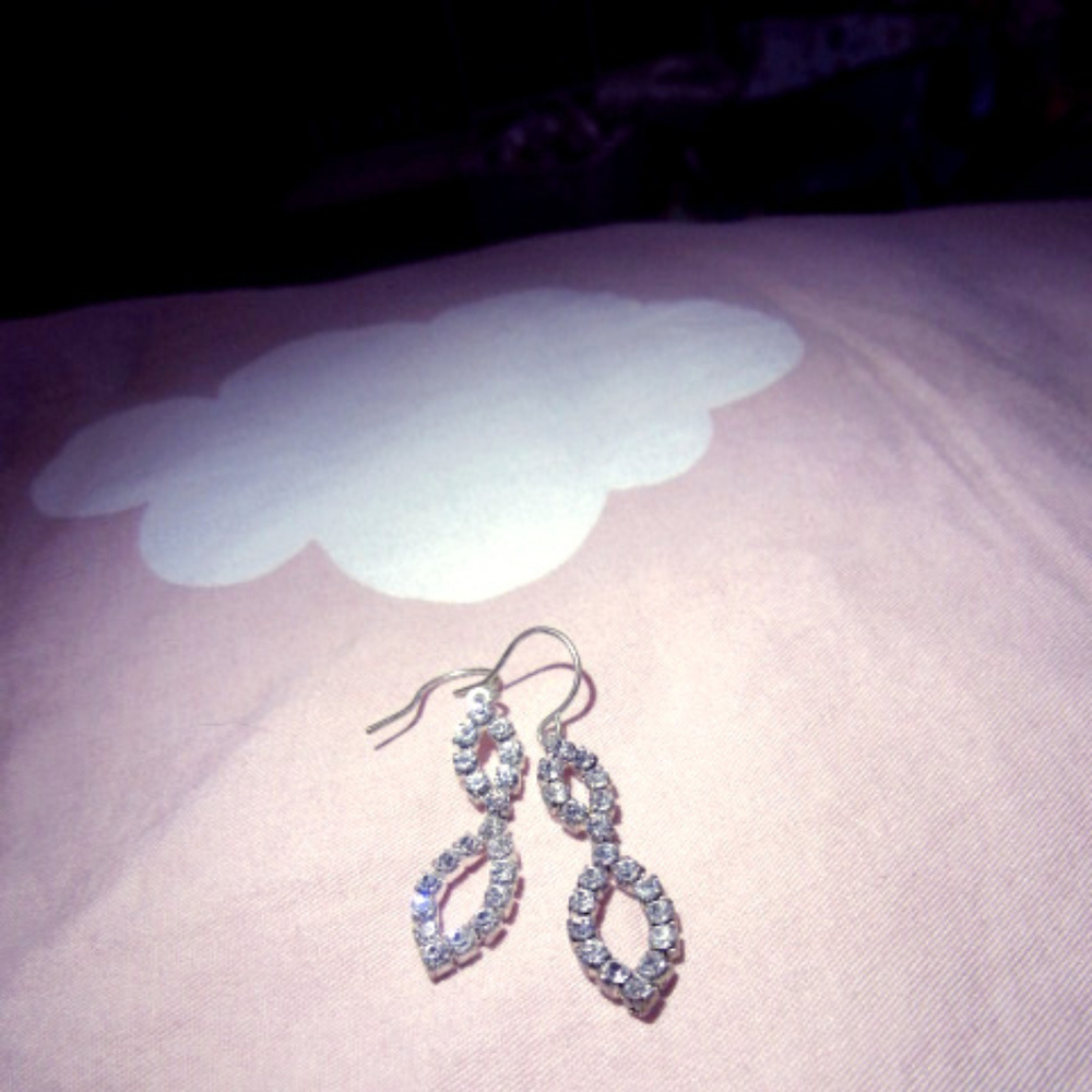 Sparkly earrings